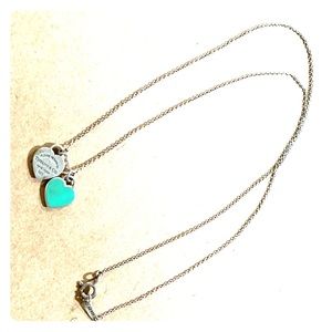 Tiffany & Co Double Heart Necklace